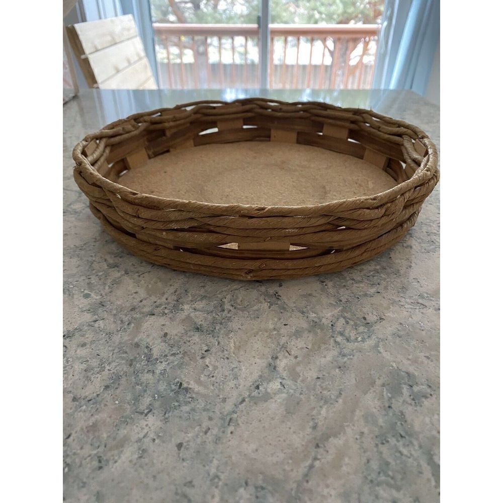 Thick Twine Weaved Plant Tray